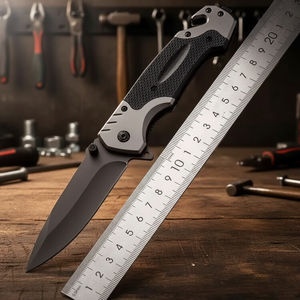 Navaja Plegable de Grado Industrial de Acero Inoxidable con Mango de Madera, Personalizable OEM, Herramienta de Uso Diario para Exteriores, ¡Venta Caliente! - Product Image 3