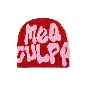 Premium Unisex Knitted Beanie Hat Custom Screen & Puff Printing Soft Warm <b>Winter</b> <b>Cap</b> for Outdoor Travel Daily Wear OEM Low MOQ - Product Image 3