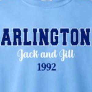 Light Blue Pink Arlington 1992 Crownneck Winter Sweatshirt Crew Neck Long Sleeve Casual <b>Pullover</b> Top Eco-Friendly <b>Men</b> Women - Product Image 6