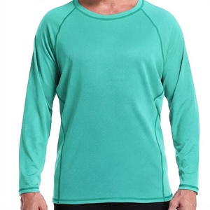 Chemise de surf à manches longues pour garçons, blanche, à séchage rapide, protection UV, écologique, antibactérienne, manches longues, polyester, pour adultes - Product Image 6