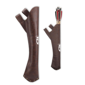 กระเป๋าหนังสะพายไหล่สำหรับใส่ลูกธนูสำหรับการล่าสัตว์กลางแจ้ง สินค้าขายดี กระเป๋าหนังใส่ลูกธนูทำมือ - Product Image 5