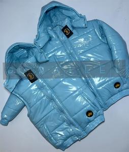 Men's Winter Cold-Weather Hooded Sports <b>Jacket</b> Solid-Color Zipper High Street Windproof Eco-Friendly - Product Image 4