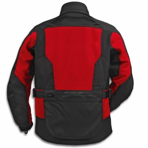 Veste de moto blindée personnalisée pour homme, veste textile imperméable, protections certifiées CE, grandes tailles, tailles homme et femme. - Product Image 4
