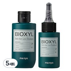 Set da Viaggio Manyo Factory Bioxyl: Shampoo e Trattamento Olio per Capelli 100ml + 60ml, 5 Set Scontati - Product Image 1