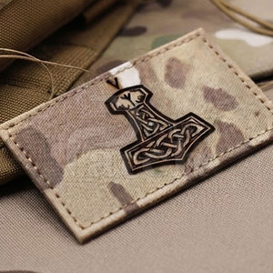 Detailed Synthetic Woven Patches With Laser Cut Finishing For Clothing Backpacks Duffel Bags Outdoor Products And Accessories - Product Image 2