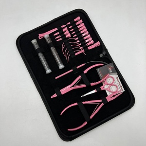 Kit d'outils d'installation d'extension de cheveux en acier inoxydable rose en gros pince d'application et de retrait de microbilles microbilles réutilisables - Product Image 2