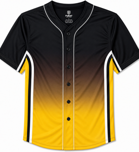 เสื้อเบสบอลแขนกุดแบบแร็กแลน OEM ขายดี ผลิตตามสั่ง ผ้าโพลีเอสเตอร์ 100% ระบายเหงื่อได้ดี คอปกติดกระดุม พิมพ์ลายแบบซับลิเมชั่น สำหรับทีมแบบกำหนดเอง - Product Image 2