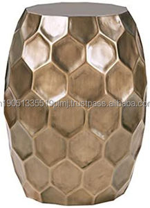 Table de tabouret design diamant en aluminium personnalisée Mobilier fait main en métal pour salle à manger, maison et hôtel Utilisation directe du fabricant - Product Image 2