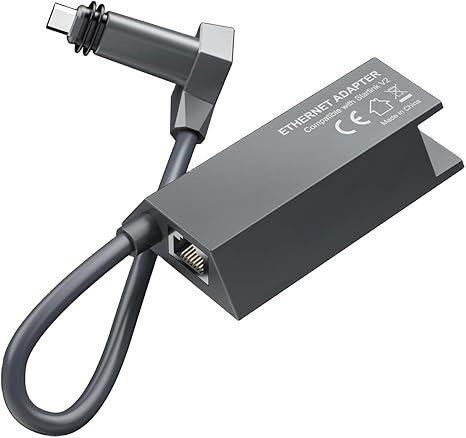 Starlink Gen2 Ethernet Adapter Starlink Wired External Network Adapter With Cable for Starlink Satellite Internet V2 Dish