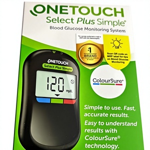 Equipo de Prueba de Sangre Simple One Touch Select Plus, Certificado CE Clase II, Batería Extraíble, Retorno y Reemplazo IN;36115 - Product Image 2