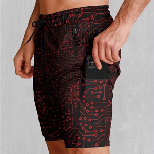 OEM ODM Vintage Casual Men Shorts New Custom Made Dry Fit Sublimation Shorts Low MOQ In Stock - Product Image 2