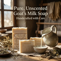 Savon au lait de chèvre fait main, naturel, antioxydant et anti-âge, apaisant et réparateur, hydratant, pour tous types de peaux, visage