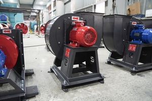 Ventilateur centrifuge autoportant pour la ventilation des sous-sols CEP-2-3.8D, entraînement direct, alimentation en air frais industriel, certifié CE - Product Image 5