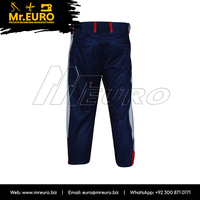 Pantalon de sport unisexe personnalisé en polyester sublimé, respirant, à rayures, avec fermeture éclair, coupe ajustée, antibactérien, toutes saisons, pour adulte