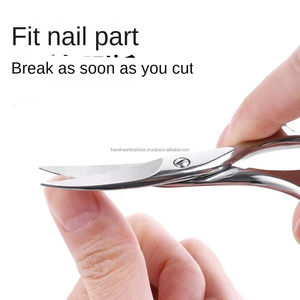 High Quality Dull Finish Beauty Scissors Wholesale Factory Price Heavy Duty Stainless Steel <b>Nail</b> <b>Tool</b> - Product Image 3