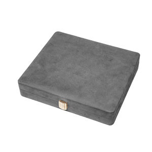 กล่องจัดระเบียบสร้อยคอแบบพิมพ์ลาย 9 ช่องทรงสี่เหลี่ยมผืนผ้า ดีไซน์มุมโค้งมนสไตล์ญี่ปุ่น ขนาด 243x213x50 มม. - Product Image 1