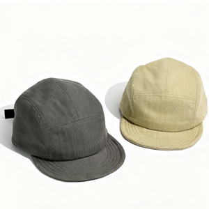 Custom Design Flat Brim Caps Wool Blended Snapback Hats Unstructured Quick Dry Wholesale Manufacturer Six Panel Caps OEM ODM - Product Image 3