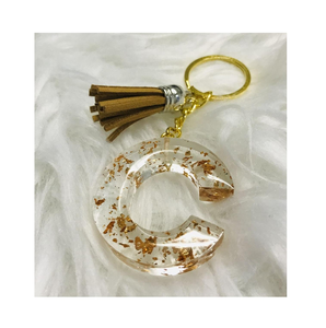 Custom Size Accepted Pink Color Resin keychain Gift Keychain Wholesale Price Handcrafted Couples Keychain For Home Household - Product Image 5