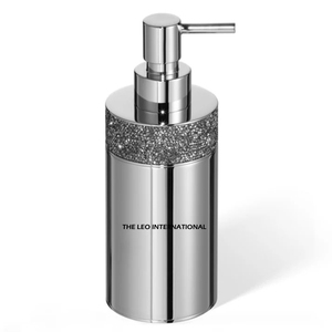 Factory Price Manual <b>Soap</b> Dispenser <b>Hand</b> Press Stainless Steel <b>Refillable</b> Bottle Bathroom Products Easy to Install - Product Image 4