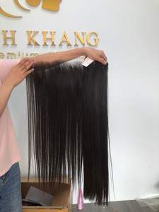 Vente en gros de paquets de cheveux humains bruts super minces à nœud unique HD de meilleure qualité avec fermeture frontale à des prix compétitifs - Product Image 4