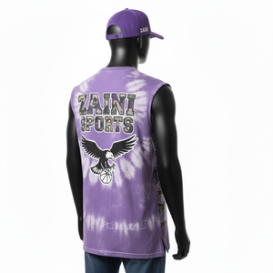 Camiseta sin mangas para hombre, de algodón jersey, tela suave premium, logotipo personalizado impreso, 100% algodón, camiseta para hombre, corte holgado, estampada - Product Image 5