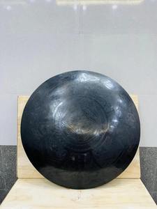 Bouclier décoratif médiéval noir de 22 pouces |   Bouclier mural en acier gravé |   Bouclier de présentation de style guerrier antique et viking - Product Image 6