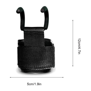 Brussels Sports - Ganchos de entrenamiento para levantamiento de pesas, agarres de barra, correas de agarre para muñeca, agarre recto para entrenamiento - Product Image 6