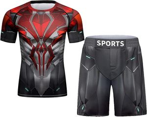 Conjunto Deportivo Profesional para Hombre, Impresión por Transferencia de Calor, 100% Poliéster, Secado Rápido, Transpirable, Pantalones Cortos, Uniforme de Equipo Personalizado - Product Image 1