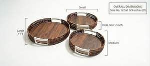 Panier en bois écologique, panier en bois durable, panier en bois sculpté à la main, panier en bois artisanal, panier en bois naturel fait main - Product Image 6