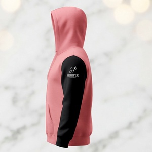 Sweat à capuche pour homme Hooper de haute qualité, couleur rose-noir, durable, respirant, séchage rapide, design personnalisé, style streetwear, pour l'hiver - Product Image 6