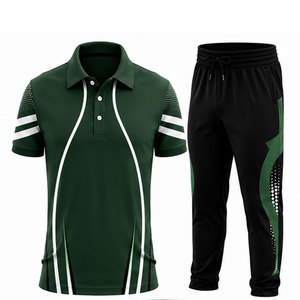 High-End Cricket Team Uniform Manufactured with Performance Polyester Fabric Comfortable Athletic Fit and Exceptional Durability - Product Image 1