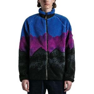 Fashion Oem Custom Streetwear Sherpa <b>Jacket</b> Winter Coat Polar Fleece Warm Embroidered logo Sherpa winter <b>jacket</b> - Product Image 4
