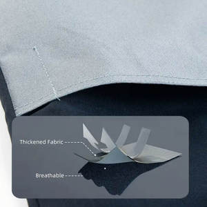 Unisex Insulated Cotton Work Coverall with Durable Design CIQ & BS Certified Needle Detection UV Printing - Product Image 4