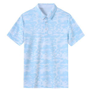 Camisetas Polo de Golf Sublimadas con Logotipo, Camisetas Polo Casuales de Manga Corta Lisas, Camisetas Polo Ligeras para Hombre - Product Image 2