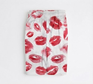 Factory Direct <b>Mens</b> <b>Shorts</b> Custom Sublimation Printed Knitted Mesh Premium <b>Quick</b> <b>Dry</b> Breathable Mid Waist Drawstring Hot <b>Shorts</b> - Product Image 3