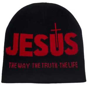 <b>Beanie</b> Hat Unisex Adult Winter Headwear Jacquard Knit Breathable & <b>Waterproof</b> Adjustable Casual 56-58CM - Product Image 3