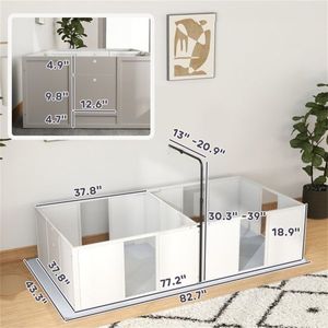Dog Whelping Box and Pet Playpen Furniture for Puppies and Young Pets - Product Image 5