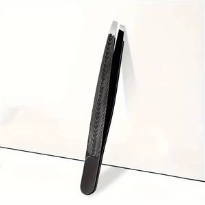 แหนบตัดขนตา Morje Surgical MS-ET-0007 ทำจากเหล็กกล้าไร้สนิมอย่างดี ขนาด 10 มม. ปลายเรียบ จับถนัดมือ ด้ามจับลายสีดำ - Product Image 6