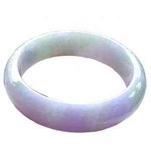 Piedras preciosas Esmeralda brazalete pulsera brazalete para la venta de alta calidad 100% Natural <span class=keywords><strong>Myanmar</strong></span> pulseras de Jade - Product Image 3