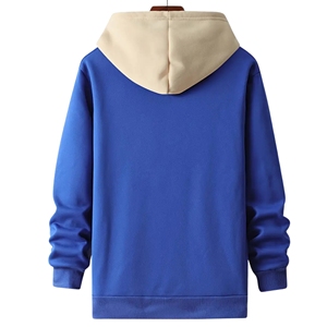 Winter Printed Jersey Hoodie with Stand Collar Zipper Newest Digital & Silk Screen Printing Solid Pattern Stand out Style - Product Image 2