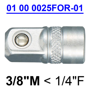 Proveedor de Taiwán OEM ODM 4PCs Adaptador de enchufe 1/4 "3/8" 1/2 "Juego de llaves de vaso Herramientas de taller - Product Image 3