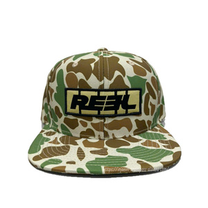 High Quality Custom Jungle Camouflage Snapback Cap Logo Patch Hunting <b>Hat</b> Adjustable Structured Outdoor Performance Cap OEM - Product Image 1