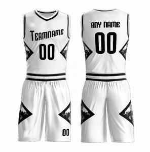Tenue de basketball personnalisée pour hommes pour équipe de club, ensembles de maillots respirants, maillot de basketball NBA personnalisé - Product Image 5