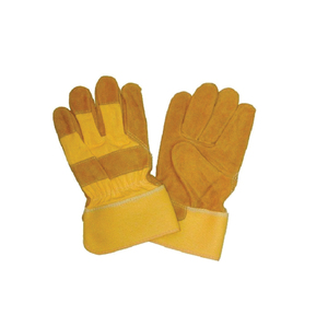 Gants de travail en cuir Holy Signs International HSI-1009, texture lisse, antidérapants, résistants à l'abrasion, avec manchette de sécurité - Product Image 1