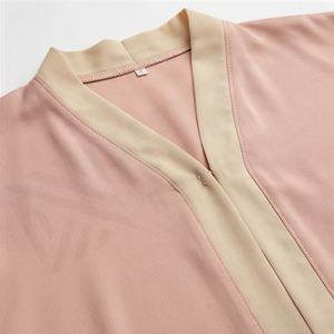 Nouvelle Robe Abaya de Bal Modeste pour Femme, Modèle Hiver, Couleur Unie, avec Ceinture et Poches, Traîne Chapelle, Vêtement Élégant Long - Product Image 4