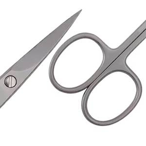 <b>Pink</b> Stainless Steel Right-Handed Manicure Scissors Straight Blade Sharp Tip Handle Beauty <b>Tools</b> for Cuticle Trimming Adults - Product Image 4
