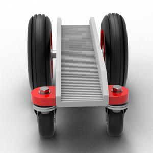 Ausavina slab dolly SD008/SD011 transports slabs over uneven and confined surfaces smoothly - Product Image 5