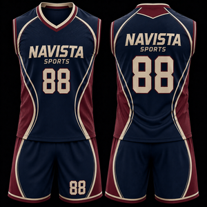 ชุดยูนิฟอร์มฟุตบอลดีไซน์พิเศษสำหรับผู้ใหญ่ชาย พิมพ์ลายแบบ Sublimation ระบายอากาศได้ดี ผลิตจากโพลีเอสเตอร์ ขายส่ง - Product Image 1