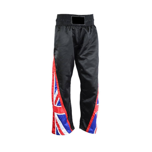Pantalon de boxe athlétique durable, logo d'équipe personnalisé, pantalon de combat, vêtements de sport anti-humidité pour les compétitions. - Product Image 4