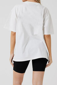 Ensemble T-shirts et shorts décontractés d'été pour hommes, col rond, 100 % coton, avec logo brodé - Vente en gros - Product Image 2